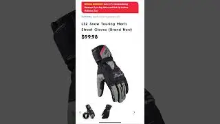 Motorhelmets Store Sale LS2 Snow Touring Men's Street Bike Motorcycle Gloves #shorts #youtubeshorts