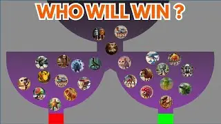 ALL 24 Italian Brainrots Marble Race in Algodoo | 熱狂必至のバトル！