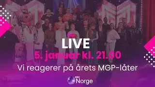 MGP 2024-låtene er sluppet