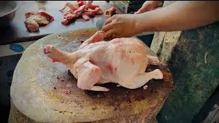 BROILER CHICKEN CUTTING VIDEO #