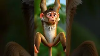 Sararti Bander Ki Khani #story #viral #youtubeshorts #cartoon #animals #animation