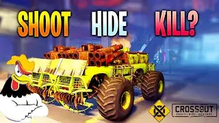 Геймплей Bigfoot Chicken PVP с Hurricane - Crossout Garage - Get Haters :)