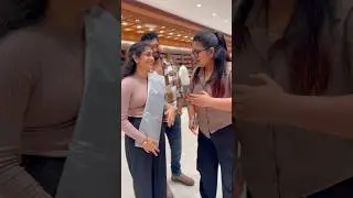 Varshini school farewell ki saree theeseskundhi😌🥻 #ishqyouall #swv #telugu #youtube #shorts
