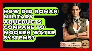 How Did Roman Military Aqueducts Compare To Modern Water Systems? - All About Rome