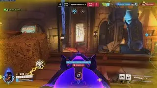 Blizzard world Ashe with Geena Joe
