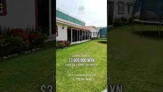 ‼️PRICE REDUCED‼️ 🏡 HOUSE FOR SALE in OAXTEPEC, MORELOS #realestate #realestateagency #oaxtepec
