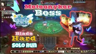 Flyff Universe - Blade Meteonyker Face Tank Melt Solo Run (Hard)