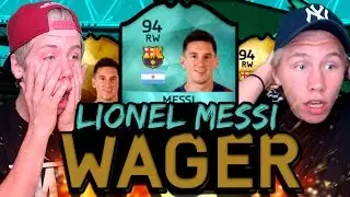 FIFA 16 | LIONEL MESSI WAGER!! BIGGEST WAGER OF MY LIFE!! OMGGGG!!