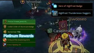 Arcane Legends: Reaching (Platinum Tier) The Banner Bash Event! 2023
