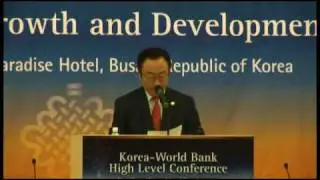 G20 Korea-World Bank High Level Conference_Sakong Il's Keynote Speech