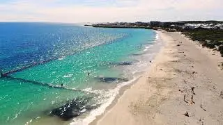 Coogee Beach eco shark barrier