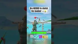 Bro was NOT losing his loot 💀😭 #fortnite #fortniteshorts #gaming