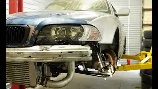 E36 Knuckle + Sway Bar Conversion on E46