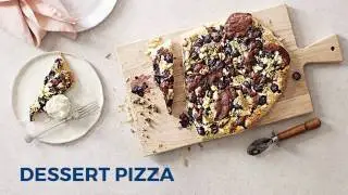 Blueberry Dessert Pizza Recipe