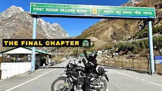 Mana Village to Karnal | The Journey’s Final Chapter | Solo Ride | EP-8