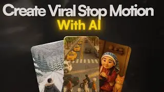 Create Viral Stop Motion With AI ( For Free )