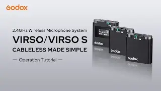 Godox VIRSO/ VIRSO S | New Wireless Microphone System | Operational Tutorial