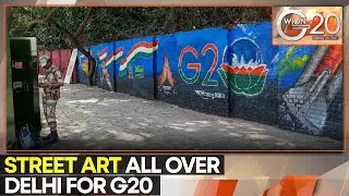 G20 Summit 2023: The 'Delhi Street Art' group is behind many murals, beautifying the city | WION