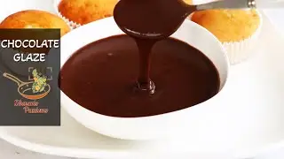 Chocolate Glaze Recipe (For cakes, donuts, cupcakes)