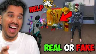 I HATE AMITBHAI 😂 PRANK with Random Player in Free Fire || FUNNY