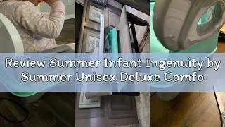 Review Summer Infant Ingenuity by Summer Unisex Deluxe Comfort Folding Booster Seat with Feeding Tra