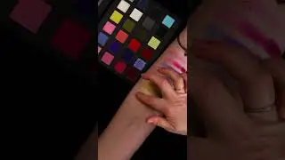 Swatches of Machina eyeshadow palette by @blendbunnycosmetics #eyeshadowpalette #swatches