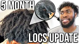 5 MONTHS LOCS UPDATE | Self-confidence during the UGLY STAGE of Dreadlocks | Changing Locticians??