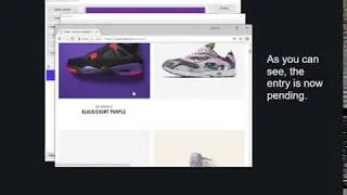 AhChoo Nike SNKRS Bot Beta v2.0 Live Demonstration