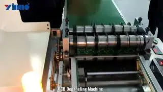 online Blade Moving PCB Depaneling Machine --LED