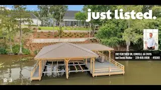282 Flintview Dr. Cordele, GA  Listing Agent Joel Owens- LandBridge Realty