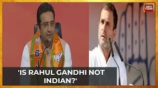 BJP Questions Gandhi Family's Nationality After Rahul Gandhi Targets RSS Over Hoisting Tiranga