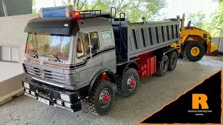 Ad-free! RC POWER! Earth moving with RC excavators, wheel loaders & trucks!