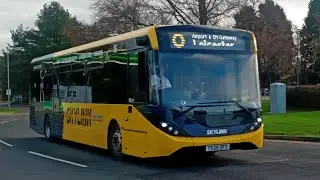Bus spotting at East Midlands Airport 