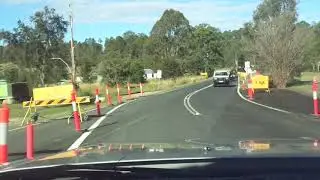 The new bridge being built at Tabulam Nsw  Australia.