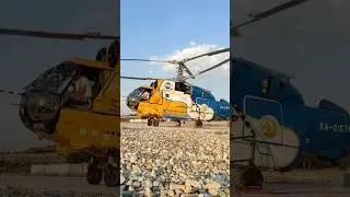 Helicopter rotor tracking #kamov #russia #helicopter