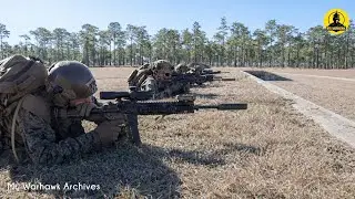 U.S. Marines with 2nd Marine Regiment (24 MEU) participate in Live-fire Training Drill