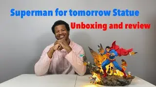 Superman for tomorrow Statue by Oniri Creations Unboxing and review