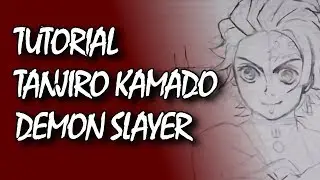 TUTORIAL - COMO FAZER A CABEÇA DO TANJIRO KAMADO (Demon Slayer) .