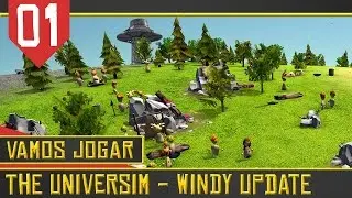The Universim Windy Update #01 - Chegou a Torre da Evolu&ccedil;&atilde;o [Vamos Jogar Gameplay Portugu&ecirc;s PT-BR]