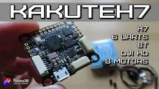 HolyBro KakuteH7: 6 UARTS, BT, INAV, BF and Ardupilot too!