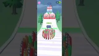 Money Rush 🤑🏃 Gameplay Walkthrough All Max Levels #shorts #DNARun3d