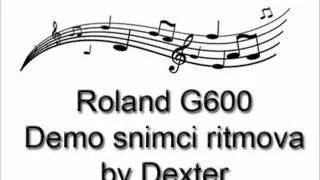 Roland G600 Demo ritmovi www.klavijature.tk