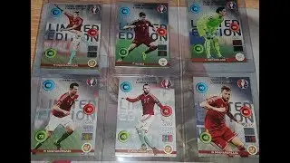 at least 2000$ Panini adrenalyn euro 2016 limited edition collection in 4k