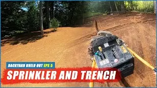 Backyard Buildout EP5 -Grading & Sprinkler Trenches