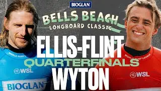 Kai Ellice-Flint vs. Declan Wyton | Bioglan Bells Beach Longboard Classic - Quarterfinals