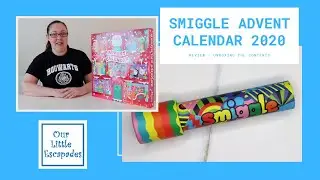 Smiggle Advent Calendar 2020 REVIEW - Unboxing The Contents - What Did We Find Inside?