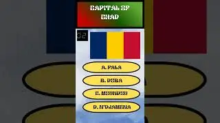 Guess The Capital Of Chad #history #education #shorts #riddles #trending #viral #chad