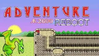 🔴 Atari 2600 Adventure Reboot - DRAGONS Aren't DUCKS Anymore! 🐉🦆