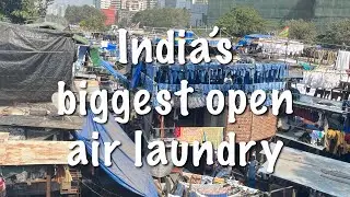 India&rsquo;s biggest open laundry 💯 | one of the most underrated place in mumbai ❤️