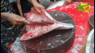 Rohu Fish cutting Skills | Big Fish Cutting | PAKISTAN FOOD SECRETS